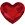 rojo corazón
