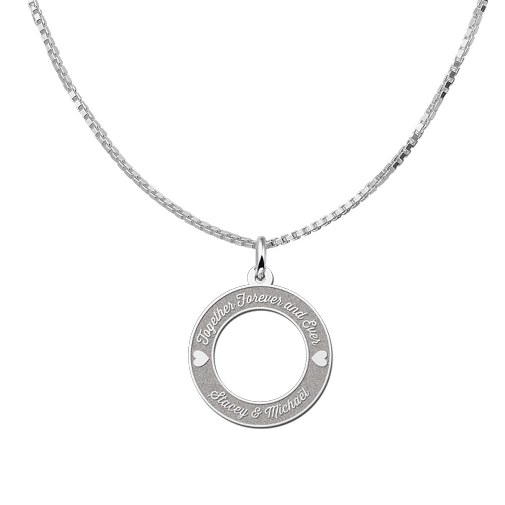 Colgante de Plata con Anillo de Amor