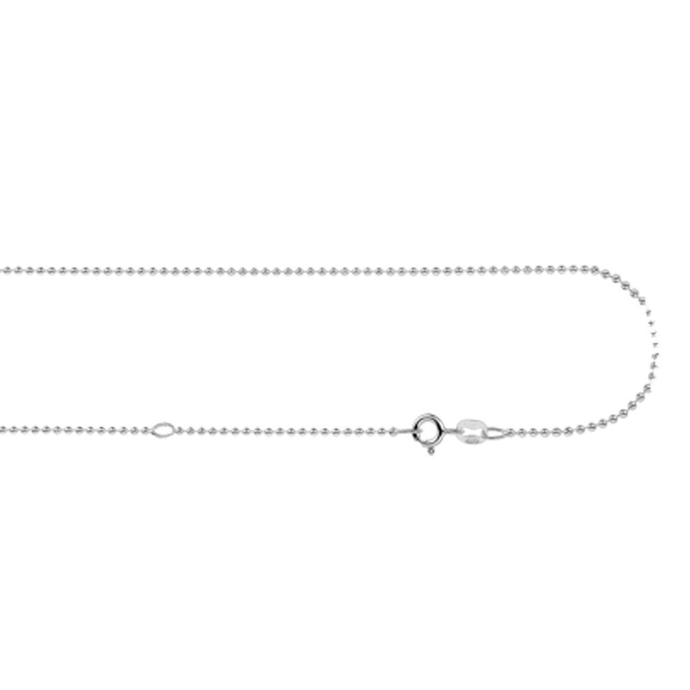 Cadena de bolas en plata de 45-50 cm Cadena de bolas en plata de 45-50 cm