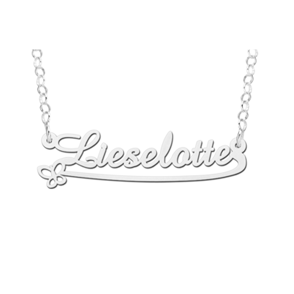 Collar con Nombre de Niños en Plata Modelo Lieselotte Collar con Nombre de Niños en Plata Modelo Lieselotte