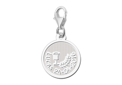 Abalorio de plata primera comunión