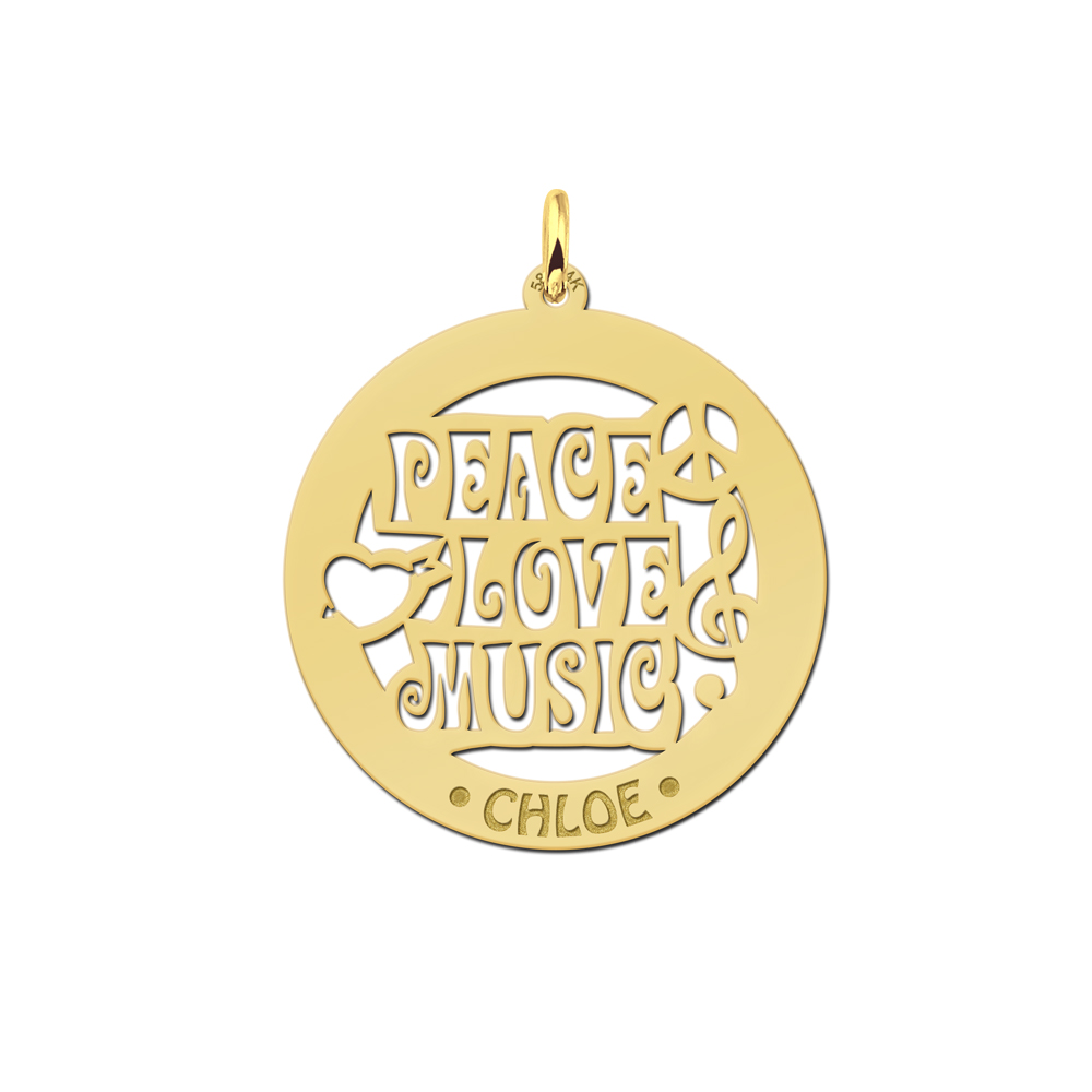 Colgante de plata nombre música del 60