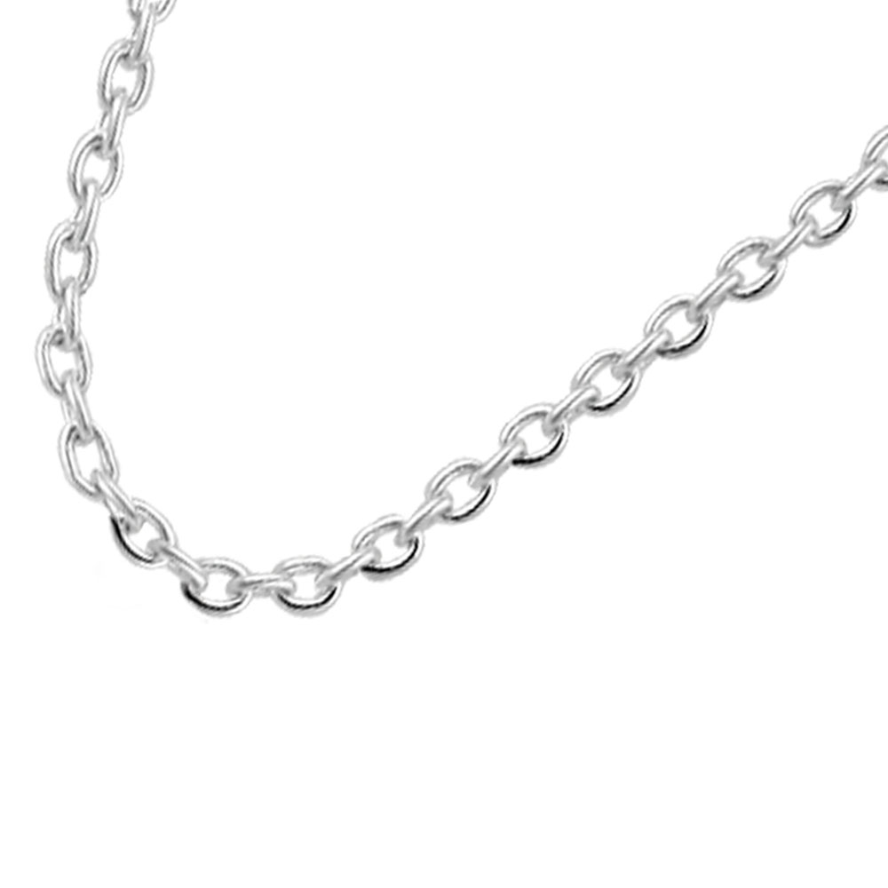 Cadena de plata fantasía de 80 cm Cadena de plata fantasía de 80 cm