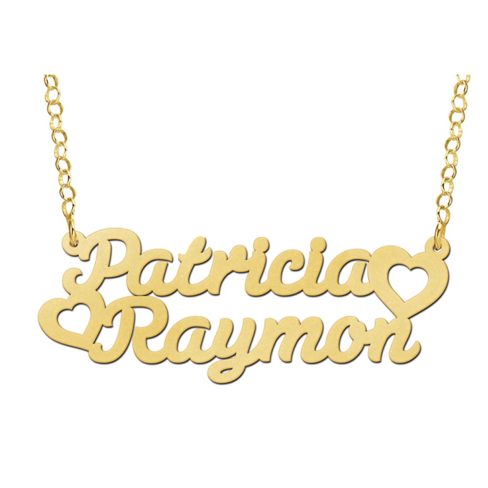 Collar con nombre en oro modelo Patricia-Raymond Collar con nombre en oro modelo Patricia-Raymond