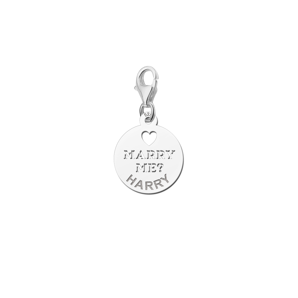 Encanto de Plata Marry me personalizado