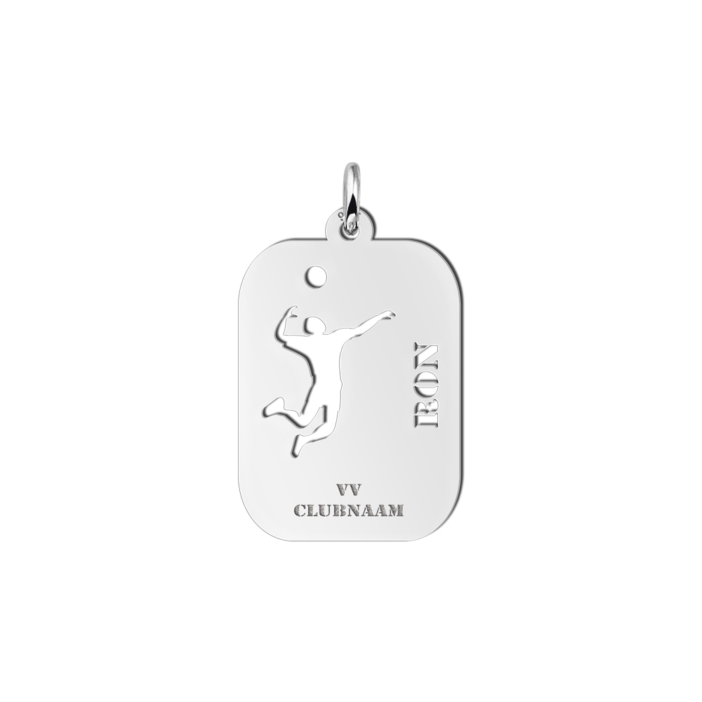 Dije deportivo Volley en plata Dije deportivo Volley en plata