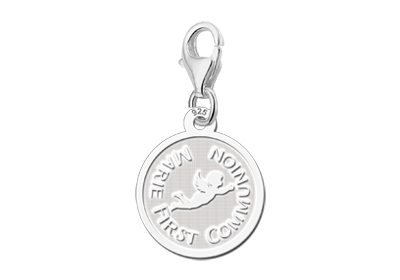 Abalorio de plata primera comunión