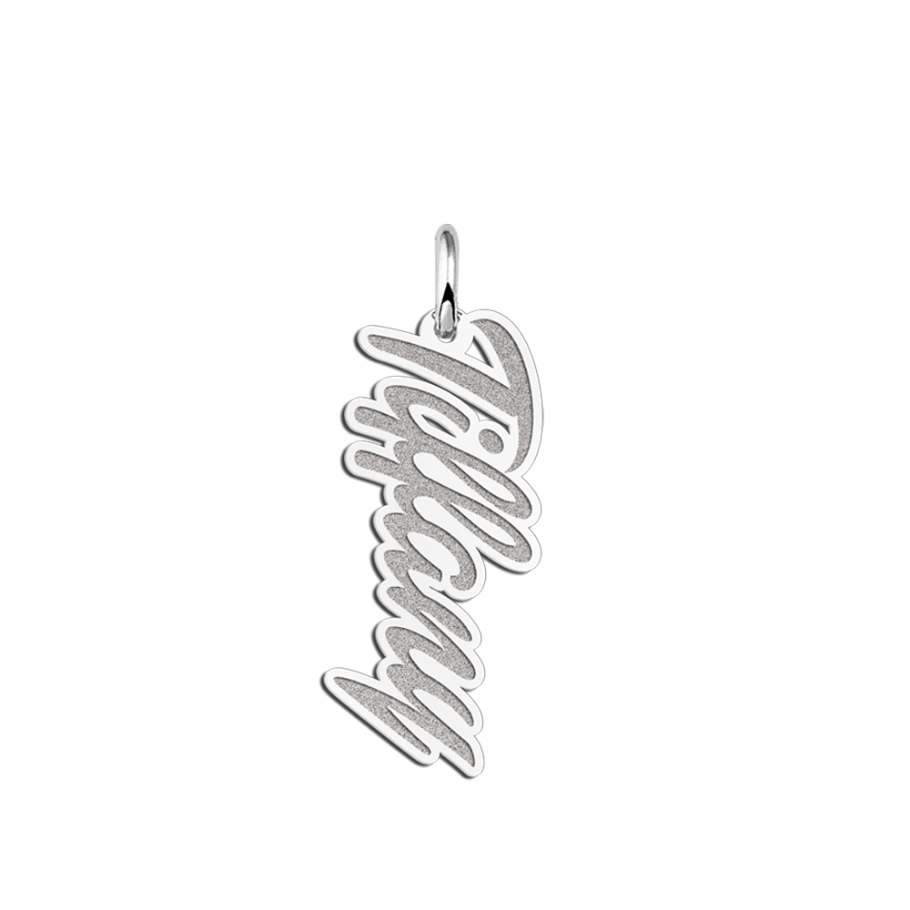 Colgante de plata con el nombre modelo 'Tiffany' Colgante de plata con el nombre modelo 'Tiffany'